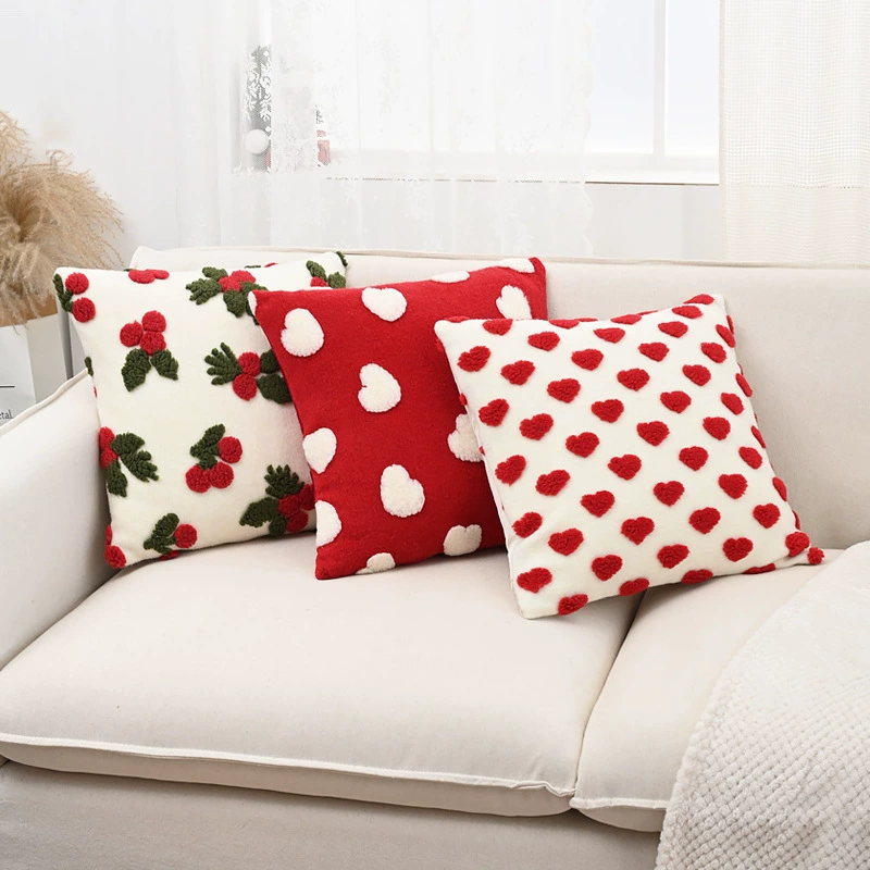 Pillow, pillowcase, cream soft sofa for bed
