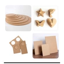 专用激光切割任意尺寸雕刻中高密度板纤维板厚度齐全2mm-6mm