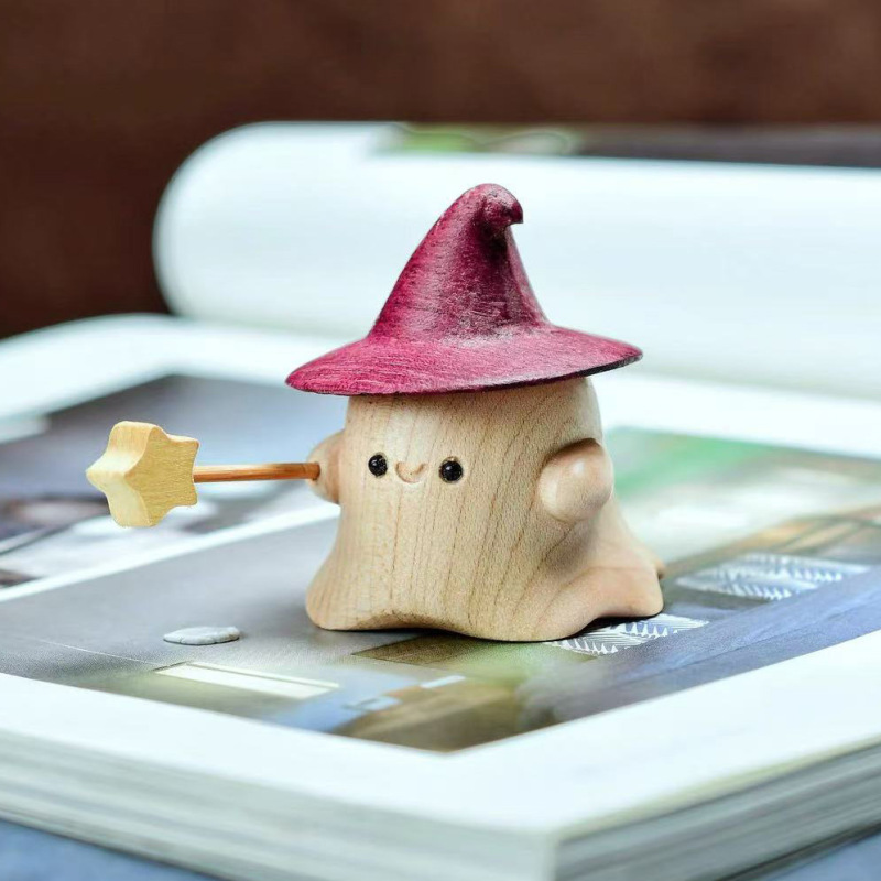 黒檀かわいいミルクドラゴン癒しオフィスデスク装飾品無垢材臭いクマのおもちゃ手作り周辺ギフト|undefined