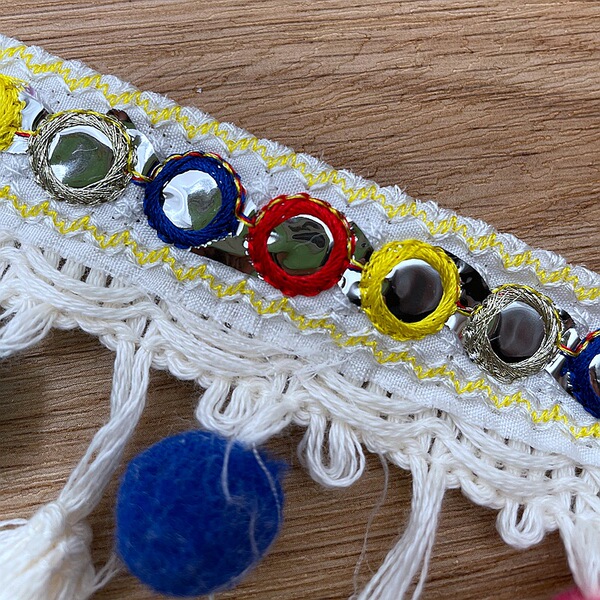 Factory spot embroidery lens ethnic woven spoil ball ball balls…