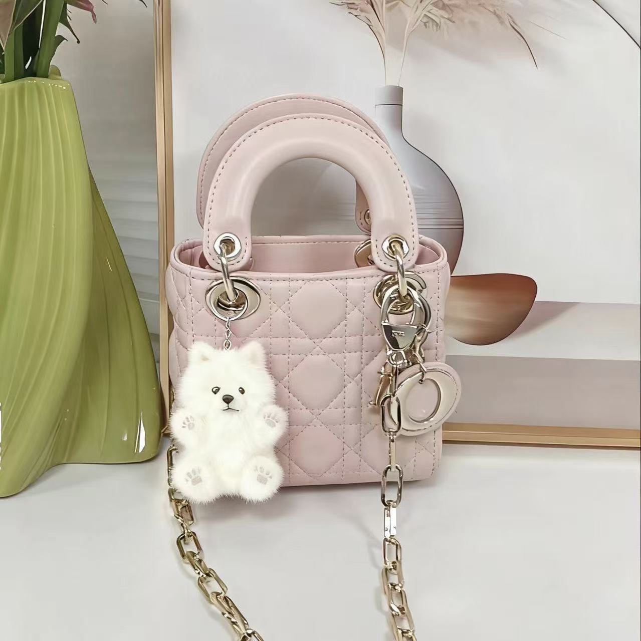 Samoyed it formalı peluş açar sallandırıcı və çanta bəzəyi