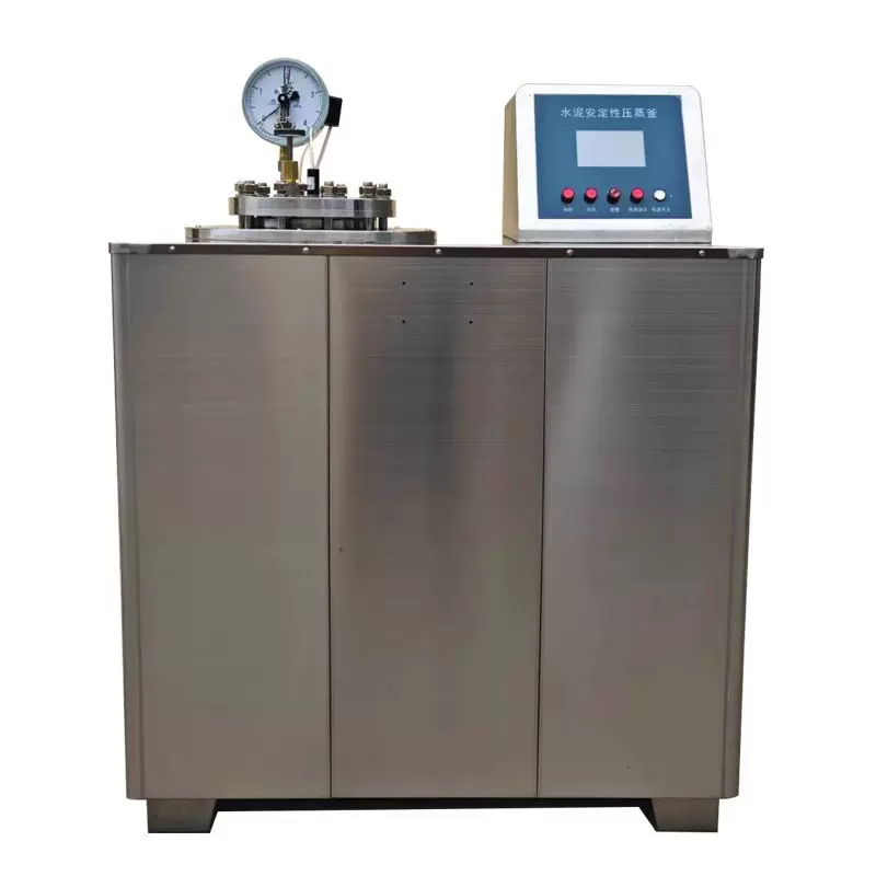 水泥压蒸釜测定仪不锈钢安定性压蒸釜试模测长仪数显一体水泥压蒸