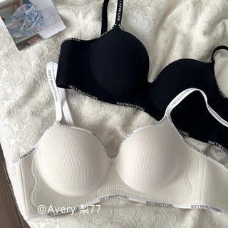 定制秒变大雷~3cm加厚小胸聚拢显大内衣女蜜桃杯上托收副乳文胸罩