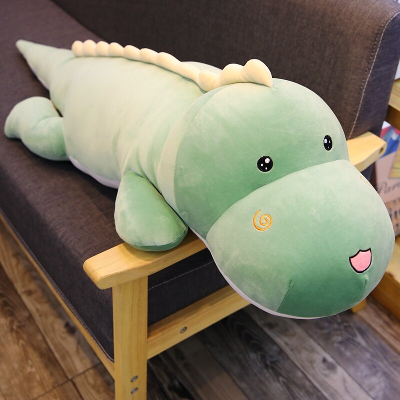 Comfortable dinosaur