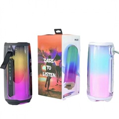 送料無料脈動 5 スピーカーフルスクリーンカラフルなライト高品質低音クール PLUSE5 インターネット有名人ポータブルポータブルスピーカー