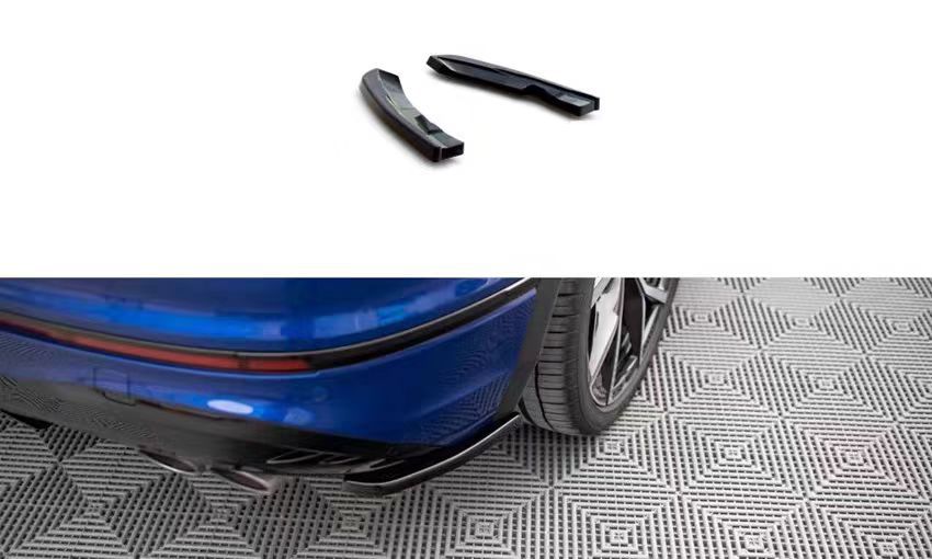 Suitable for Tiguan R rear spoiler Tiguan R rear lip spoiler MD rear air knife small enclosing rear bumper air knife