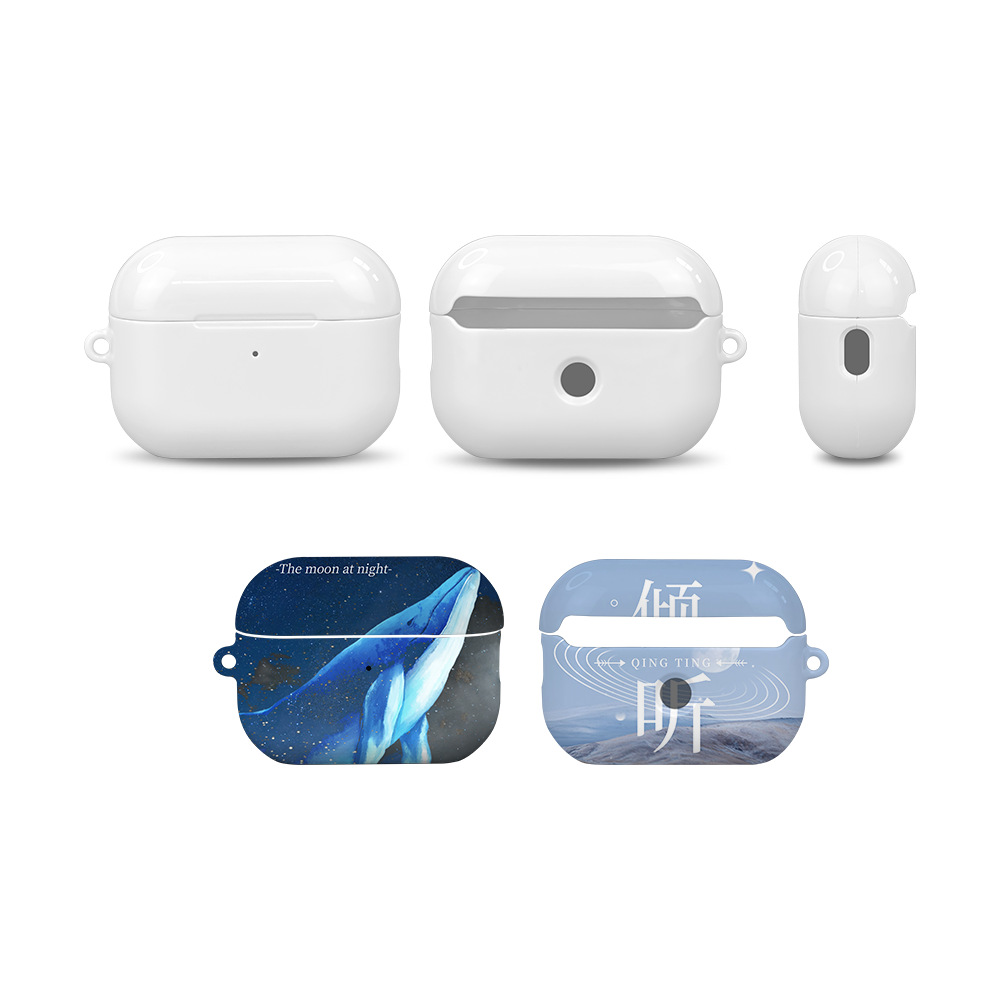 Aplicable a la caja de auriculares Bluetooth de Apple AirPods Pro3 transferencia térmica material de la caja de auriculares al por mayor