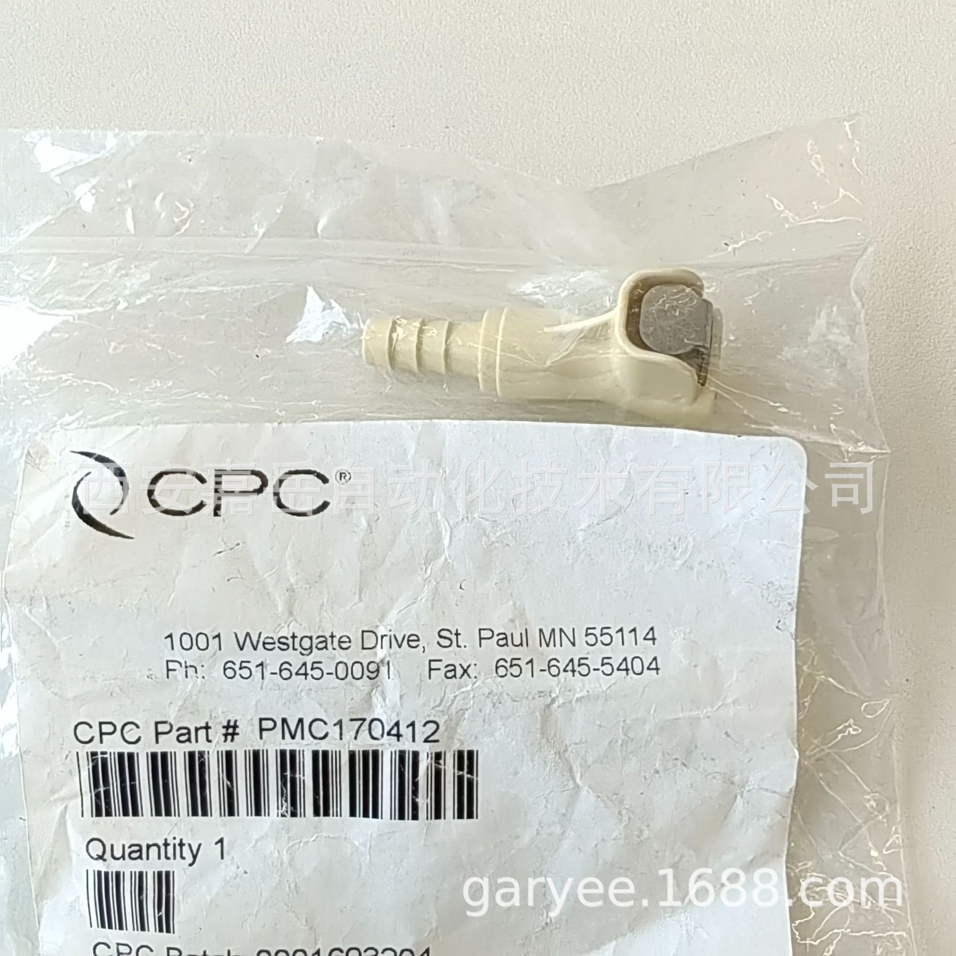 CPC产品 通用连接器 PMC12系列快速接头PMCD170412