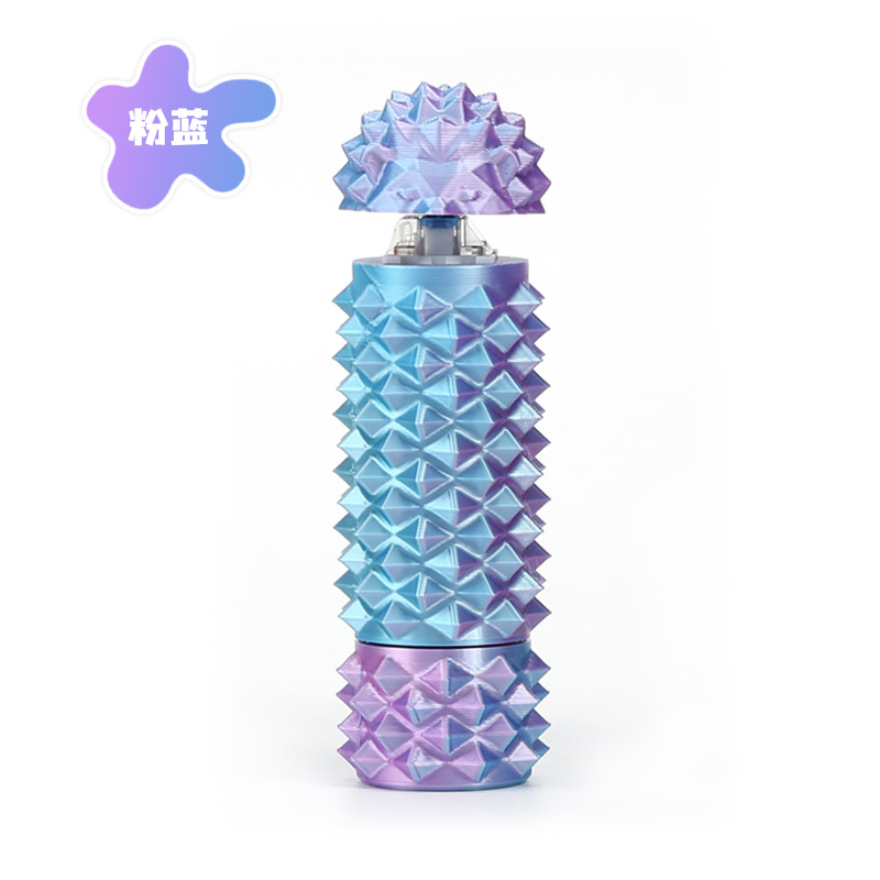 Fidget rotatorio impreso en 3D, juguete antiestrés portátil