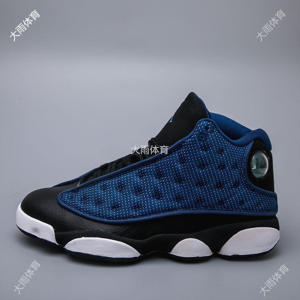 Zapatos de baloncesto transfronterizos aj13 de cabeza zapatos de baloncesto en blanco y negro Panda color blanco y azul obsidiana zapatos deportivos grandes para hombres y mujeres