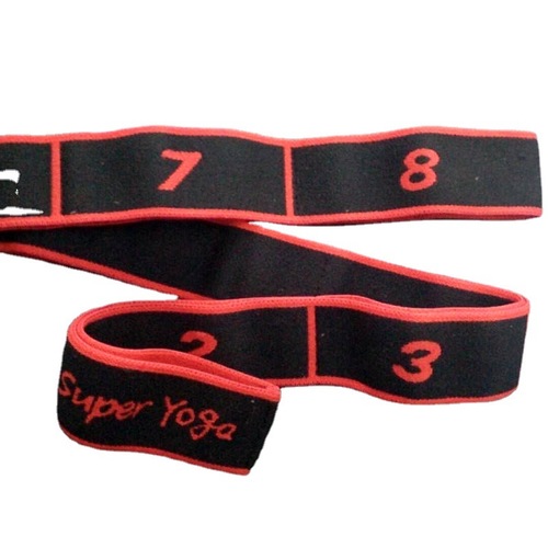Yoga segment stretch belt high elastic multi-segment belt yoga auxiliary stretching belt muscle strength training elastic belt