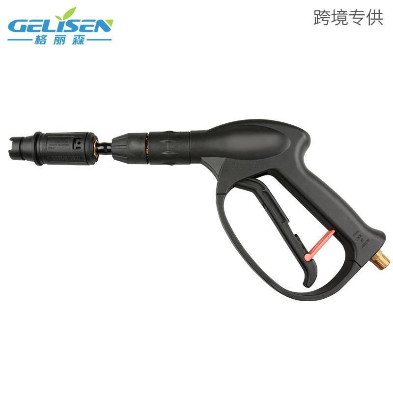 跨境家用清洗机配件高压洗车水枪头3000PSI鸭嘴喷枪喷头洗车器