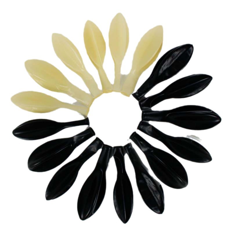 18 pulgadas globos de látex cuadrangular globo transparente gran globo negro boda fiesta de cumpleaños decoración redonda