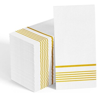 N 52639 Golden Silver Rose Gold Napkins ��ɫ�yɫ�ͽ���