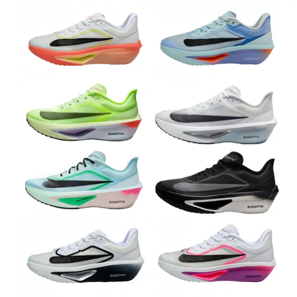Cross-Border Hot-Selling Zoom Fly6 Marathon Running Shoes, Outdoor Sports Running Shoes, Breathable and Wear-Resistant Casual Shoes for Men and Women