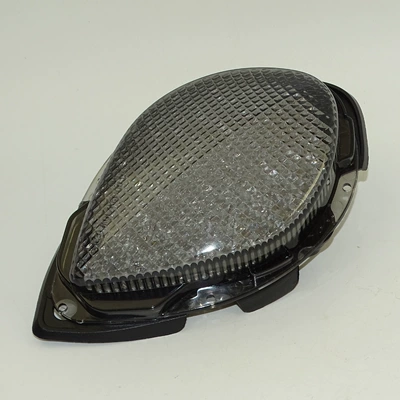 Suitable for Yamaha Road Star Xv1700A 04-14 Modified Led Rear Tail Light Brake Turn Signal Light (Motorcycle tail) - smoky-black