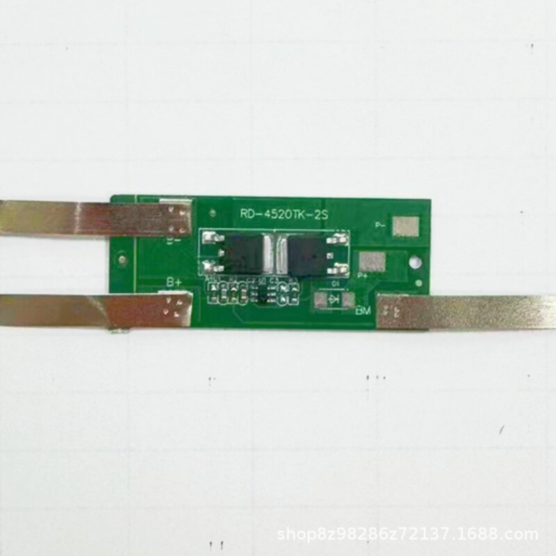2 series of 7.4V same mouth continuous 7A overcurrent 15A charging 5A vacuum cleaner sprayer car wash gun special protection plate