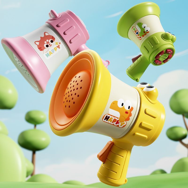 儿童床铃玩具扩音器可录音大声公扬声器网红音乐0-3岁幼儿园6男女