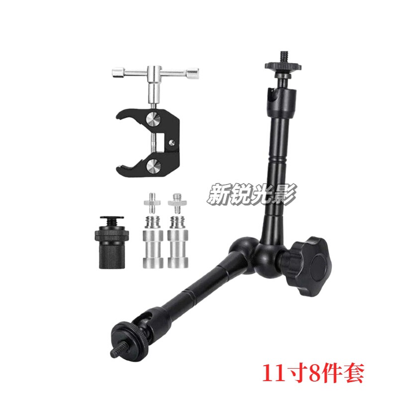 Cross-Border Hot-Selling Dslr Camera Gimbal Bracket Lcd Monitor Dual-Head Magic Arm Photography Wall Mount Cross-Border Hot-Selling Dslr Camera Gimbal Bracket Lcd Monitor Dual-Head Magic Arm Photography Wall Mount