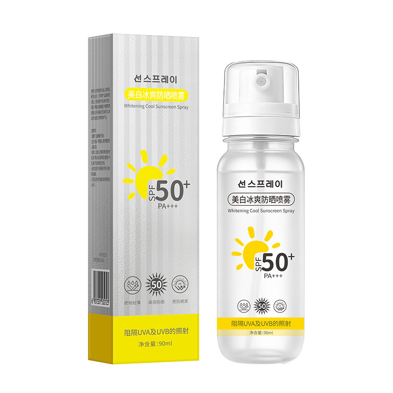 El mismo blanqueador de aerosol protector solar de alta resistencia a los rayos ultravioleta de todo el cuerpo puede ser utilizado por el entrenamiento militar portátil fabricante de protección solar facial image 6