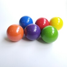 实心PE槌球 门球 pp塑料球 玩具球 直径70 75 84mm光面 皮革 条纹