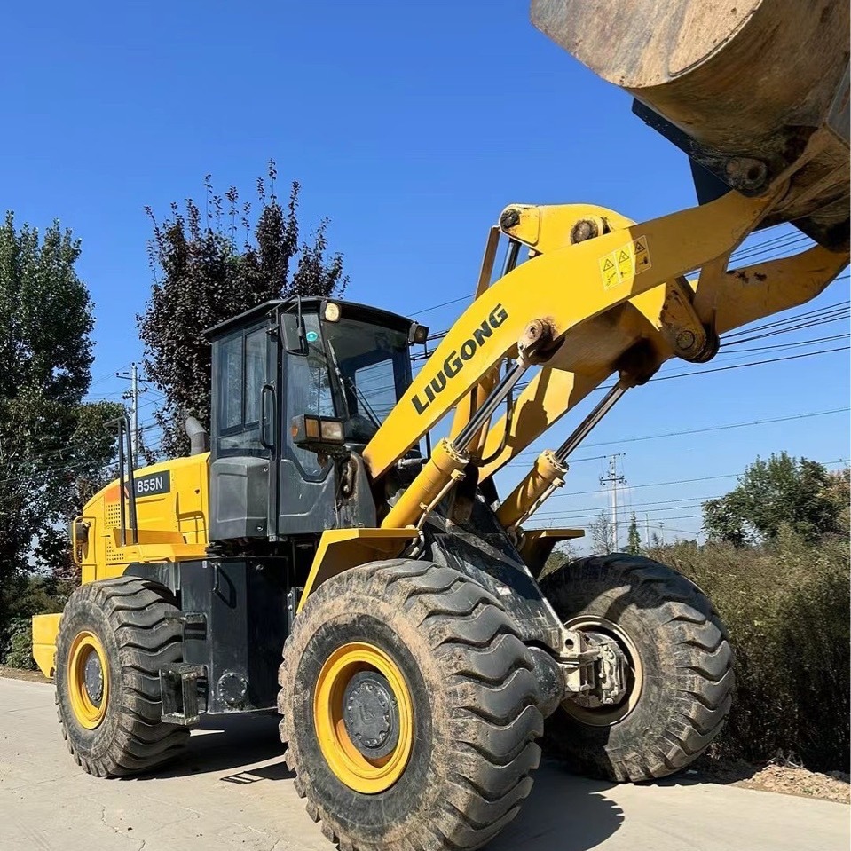 Liugong 855N Longgong 50 Loader mercado de segunda mano en Shanghai para exportar