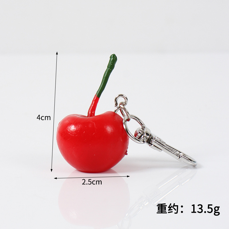 イチゴのスイカのリンゴのみかんのバナナのライチのキーホルダーのアイデアをシミュレーションします。|undefined