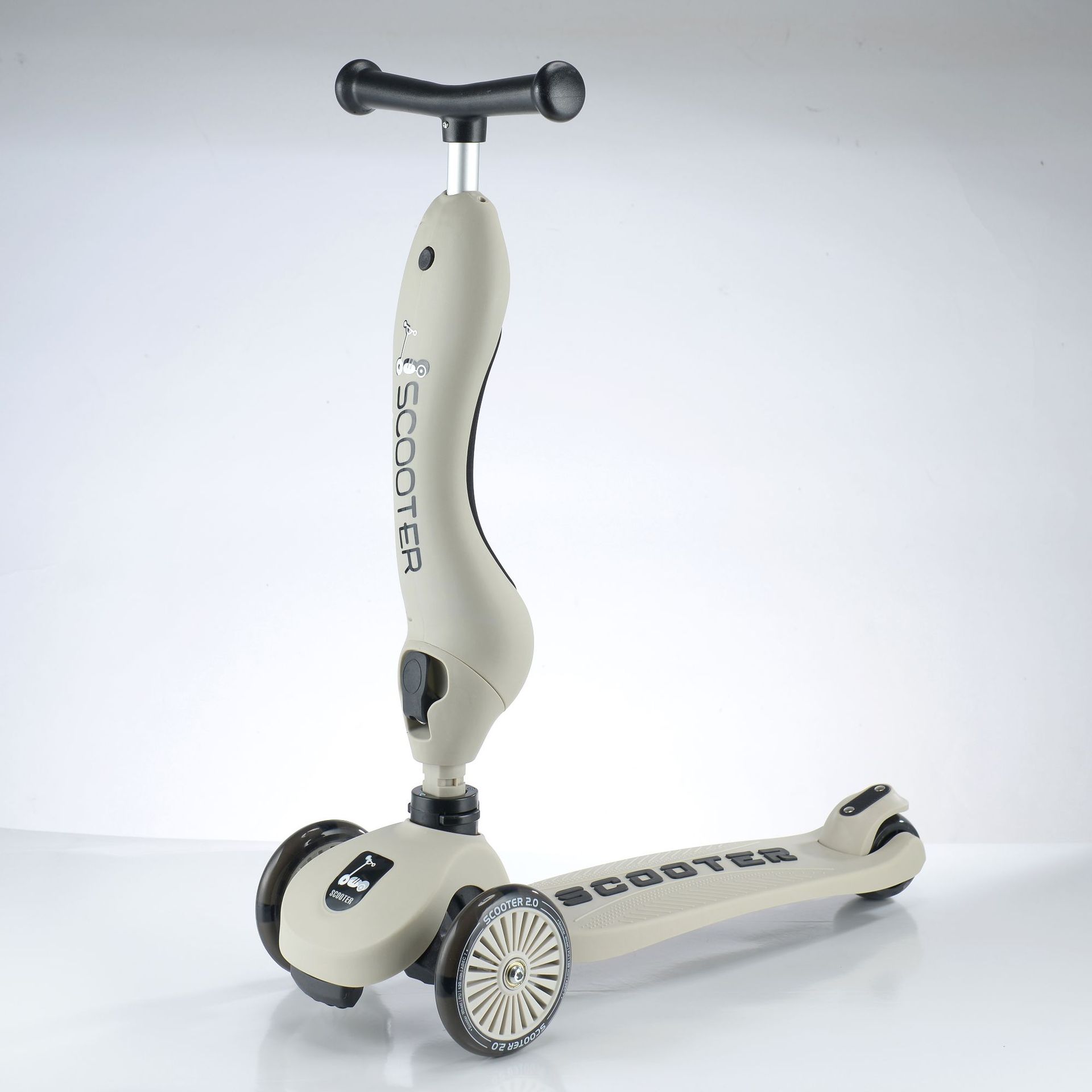 scooter儿童三合一滑板车多功能脚踏遛娃神器3-9岁宝宝座椅溜溜车
