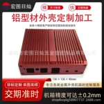 铝型材迷你工控机箱迷你电脑机箱适配100×100mmMini-ITX主板定制