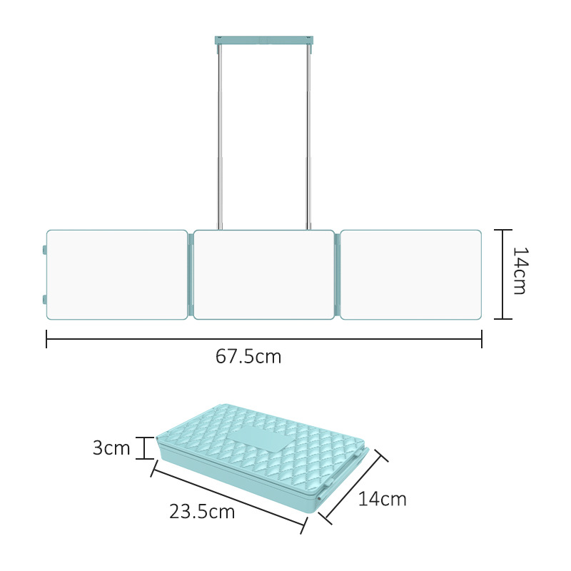 스몰 사이즈-조명없이-파란색