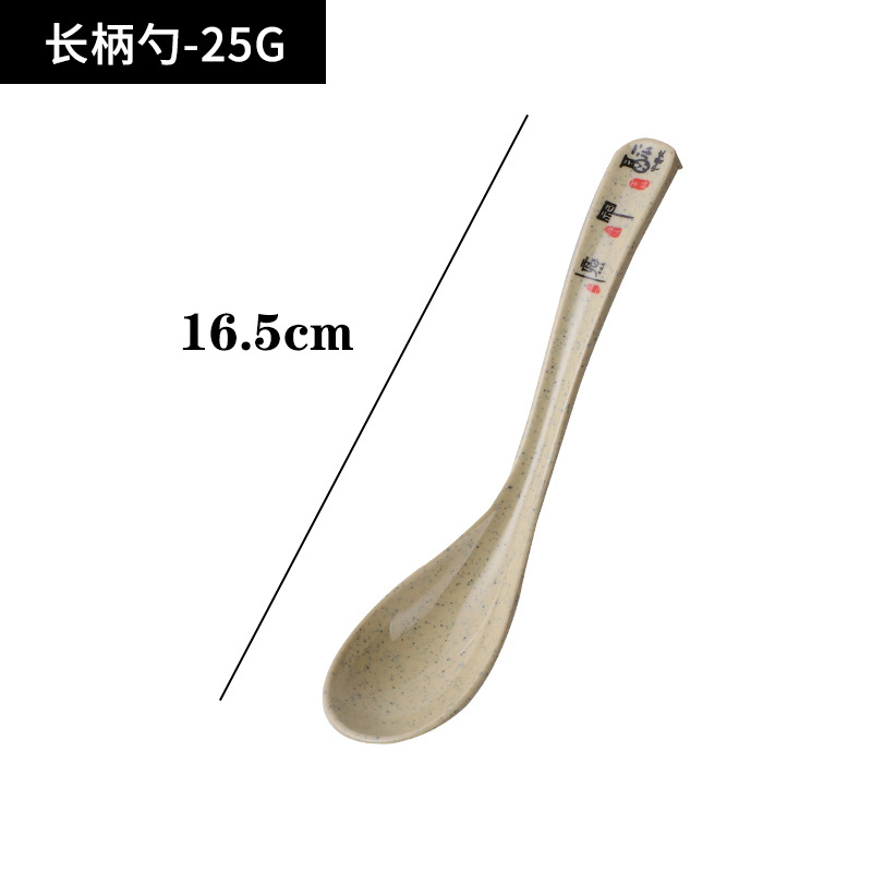 긴 손잡이 스푼 16.5cm(10 팩)