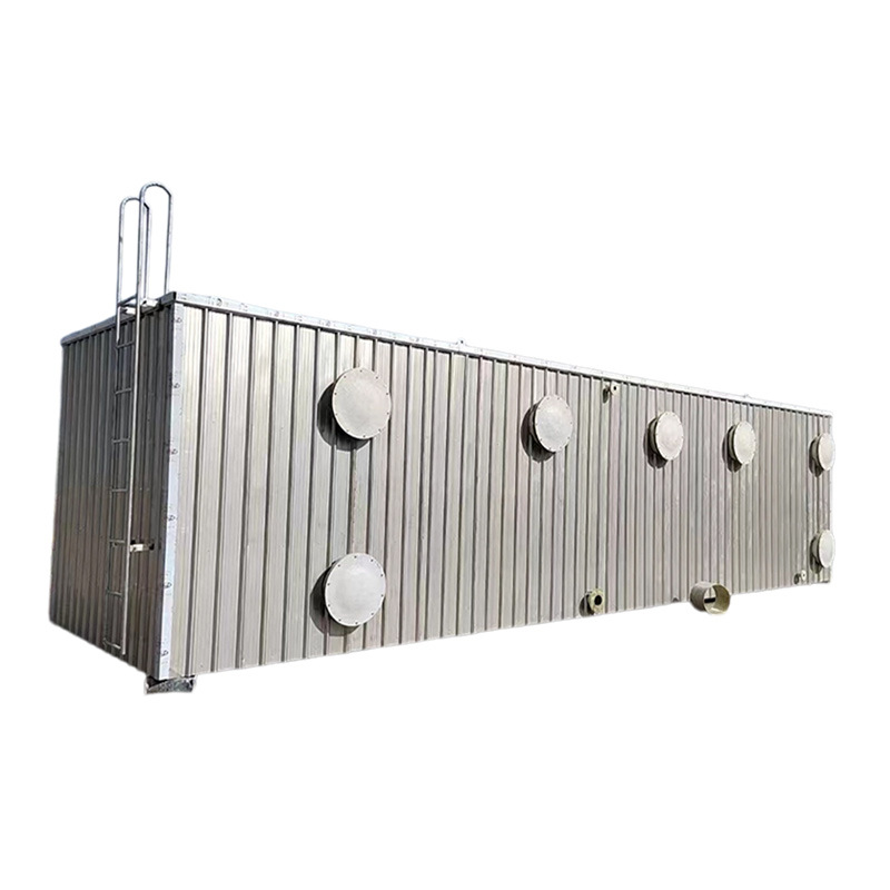 Glass fiber reinforced plastic deodorization tank sewage plant garbage station odor treatment biological deodorization tower filter tank biological deodorization equipment
