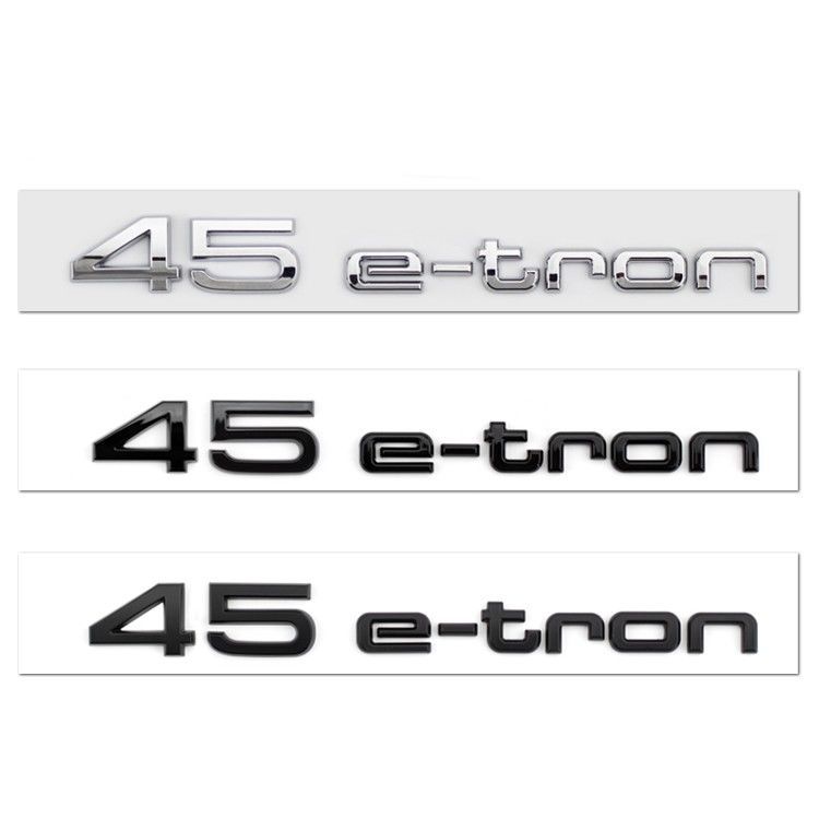 Suitable for Audi Q2L, Q4, Q5, Q6, and e-tron models; used for applying the Audi emblem to SAIC Audi new energy vehicles, specifically for rear tail emblem modification