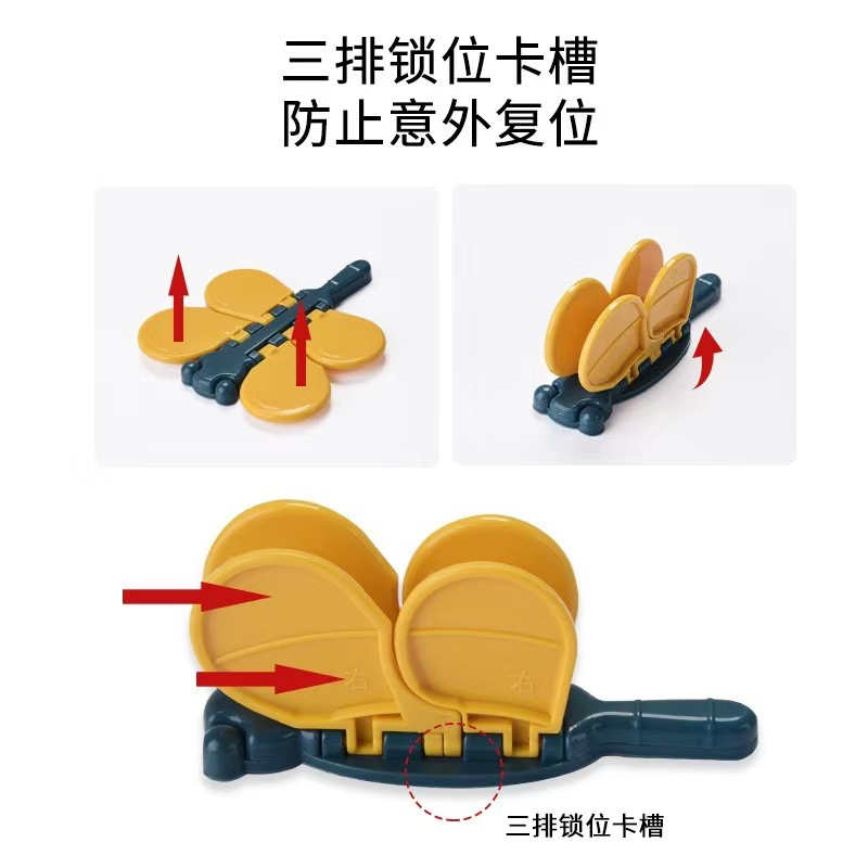 Child Safety Window Lock, No-Drill Anti-Pinch Door and Window Sliding Limiter, Movable