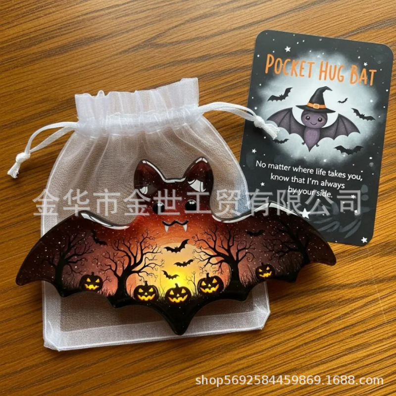 跨境新款 Halloween Pocket Cards 万圣节口袋卡片装饰品|undefined