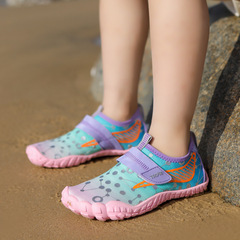 Children's outdoor river tracing shoes, girls' non-slip beach shoes, boys' camping wading shoes, quick-drying breathable swimming soft-soled shoes