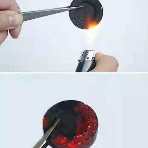 Вареный чай уголь Быстро горящие фрукты Древесный уголь Чай сжигания углерода Древесный уголь Быстро горящий углерод