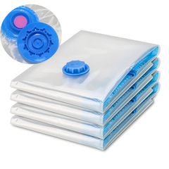 Transparent Compression Bag for Clothes and Comforters, Vacuum Storage Bag, Compression Bag, Air Extraction Organizing Bag, Household Large and Thick