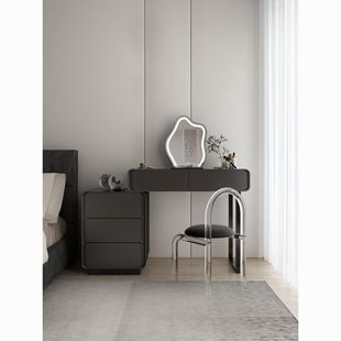 New Room Cream Ins Style Solid Wood Slate Dresser Modern Simple Bedside Storage Cabinet Cupboard Two-In-One