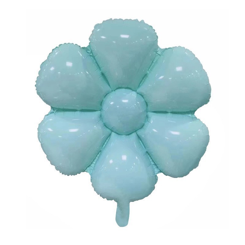 アマゾンの卵の花の小さい菊のアルミニウムの膜の風船は道具を撮影します。|undefined