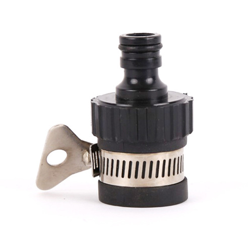 Car wash water pipe joint quick-connect faucet nipple conversion accessories engineering plastic rubber clamp rubber joint