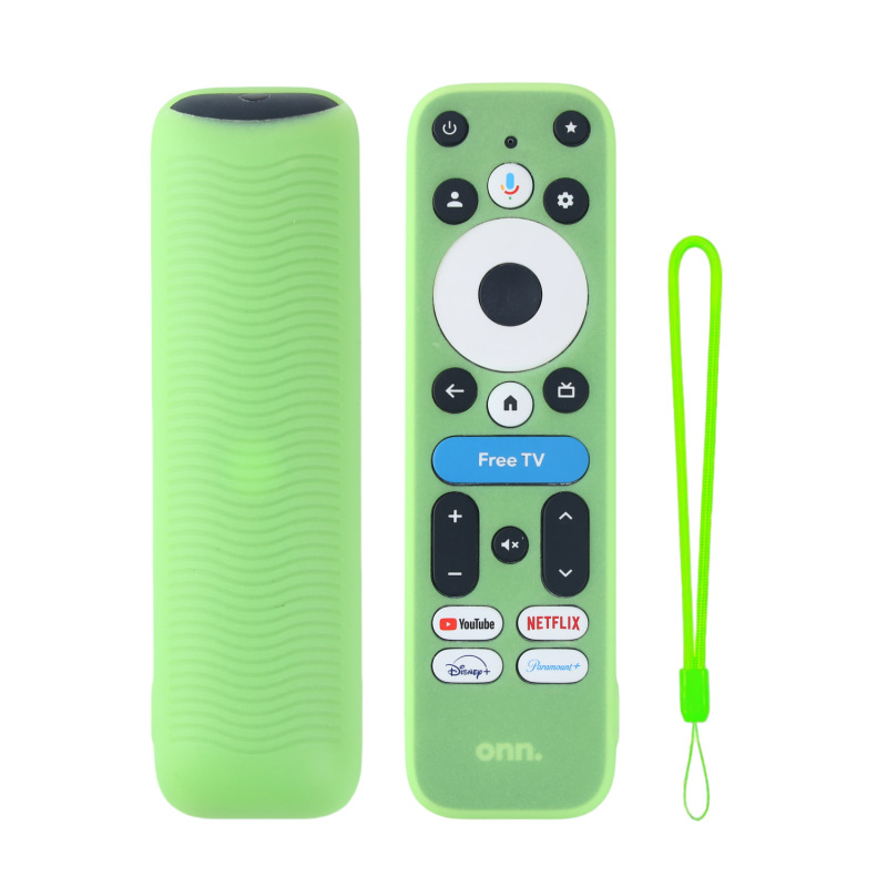 适用2025沃尔玛 onn Google TV box 4K pro 遥控器保护套硅胶镂空|undefined