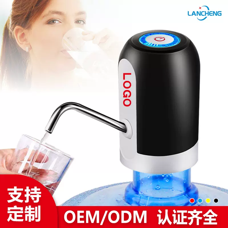 批发电动抽水器桶装水饮水机小型家用充电压水器矿泉水自动上水器