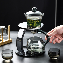 茶具套装玻璃全自动懒人家用感应泡茶壶冲泡茶功夫茶杯