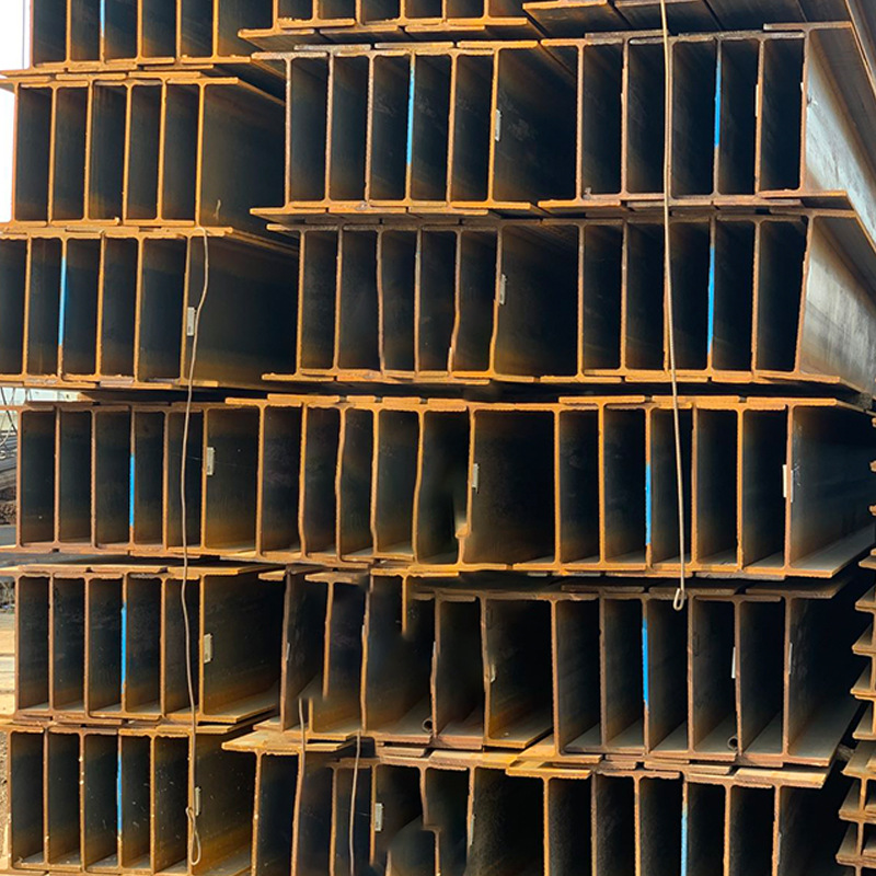 US Standard H-beam steel column, Tangshan galvanized channel steel, steel structure steel profile, I-beam steel column, Q235BH steel