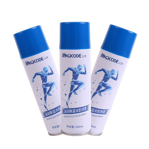 Sports Ice Machine Spray Relieve Pain Muscle Strain Football Training Injury Cooling Ice Sprain Cooler