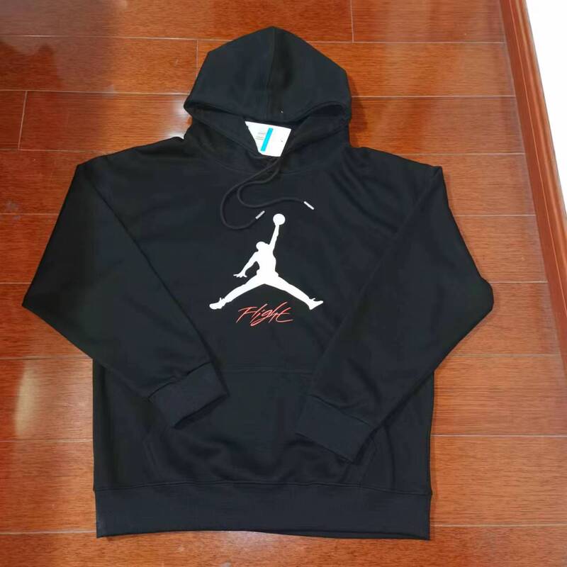 25 Autumn Overseas Jordan Aj Men's Popular Sweatshirt Flying Man Printed Flower Cursive Casual Sports Training Hooded Top