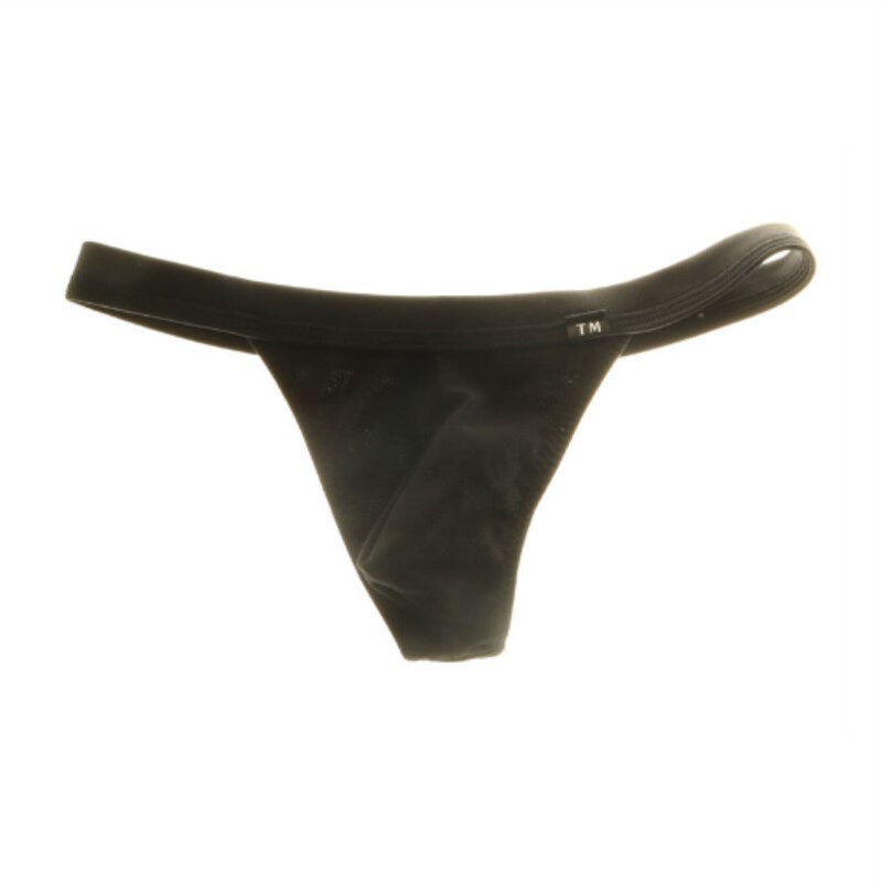 New TM breathable Men's thong low waist thin stretch cotton color matching sexy men's thong underwear T pants breathable New TM breathable Men's thong low waist thin stretch cotton color matching sexy men's thong underwear T pants breathable