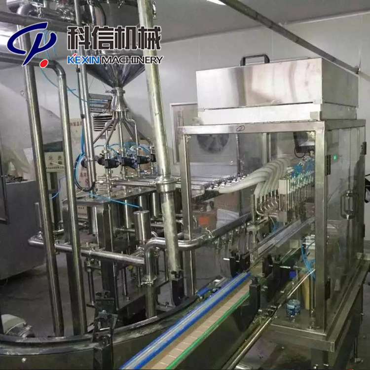 整套塑料杯装牛奶生产设备 全自动塑料瓶装牛奶灌装设备厂家