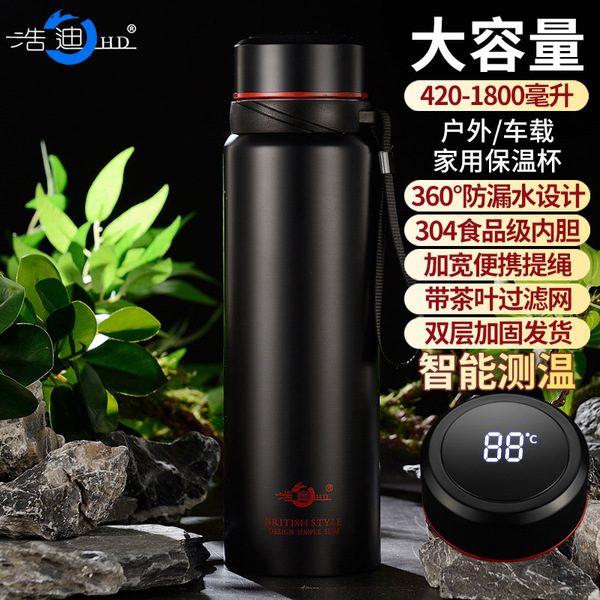 Smart capacious glass stainless steel